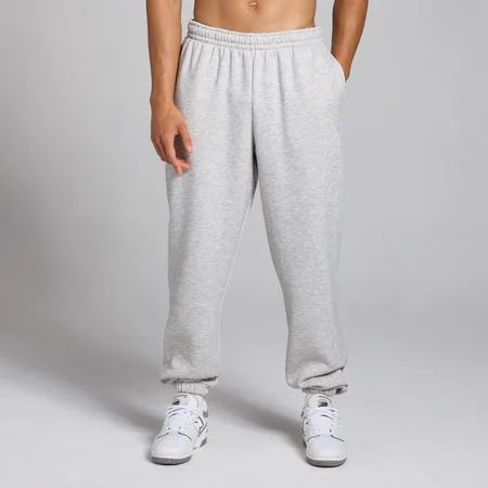 Jogging oversize MP Rest Day pour hommes – Gris clair chiné