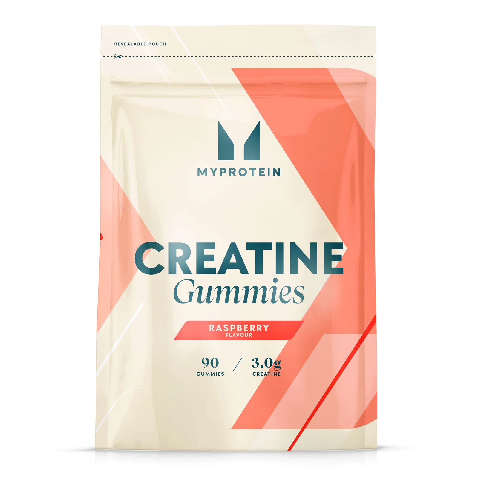 Gummies à la Créatine - 90 GUMMIES - 30portions - Framboise Image 1