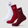 Chaussettes de tennis unisexes MP (lot de 3 paires) – Multipack baie