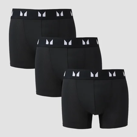 Boxer technique MP pour hommes (lot de 5) – Noir