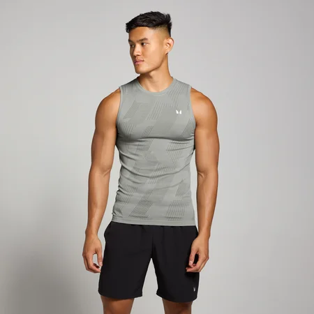 Débardeur sans coutures MP Tempo Pillar Graphic pour hommes – Orage