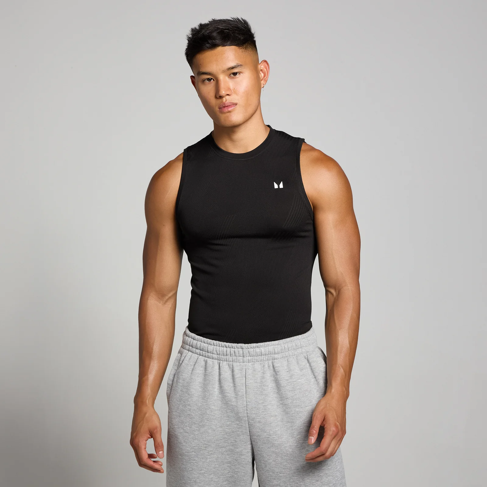 Débardeur sans coutures MP Tempo Pillar Graphic pour hommes – Noir - M Image 1