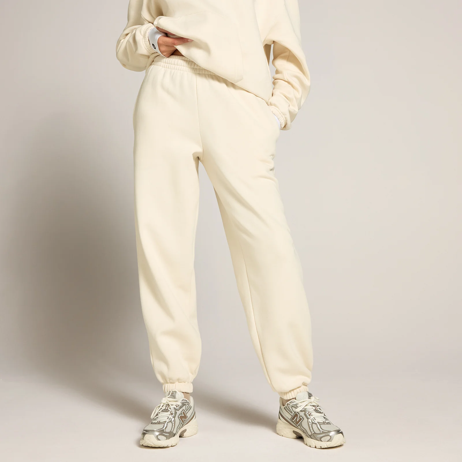 Pantalon de jogging ultra-oversize MP X Tatiana - Blanc crème - XS Image 1