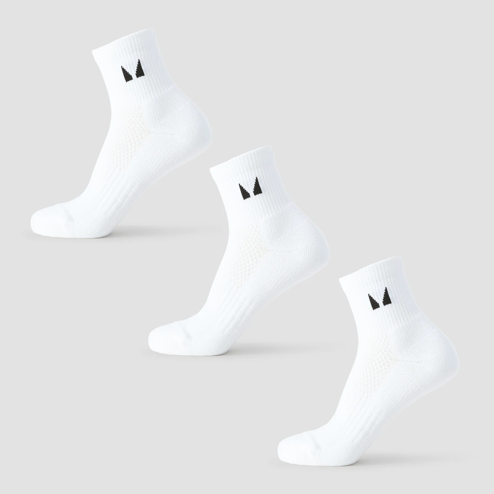 Socquettes de course MP (lot de 3 paires) – Blanc - UK 2-5 Image 1
