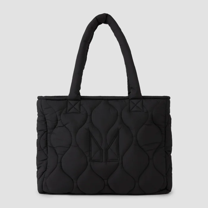 Sac fourre-tout rembourré et matelassé MP – Noir