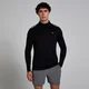 Haut texturé fermeture éclair ¼ MP Active pour hommes - Noir