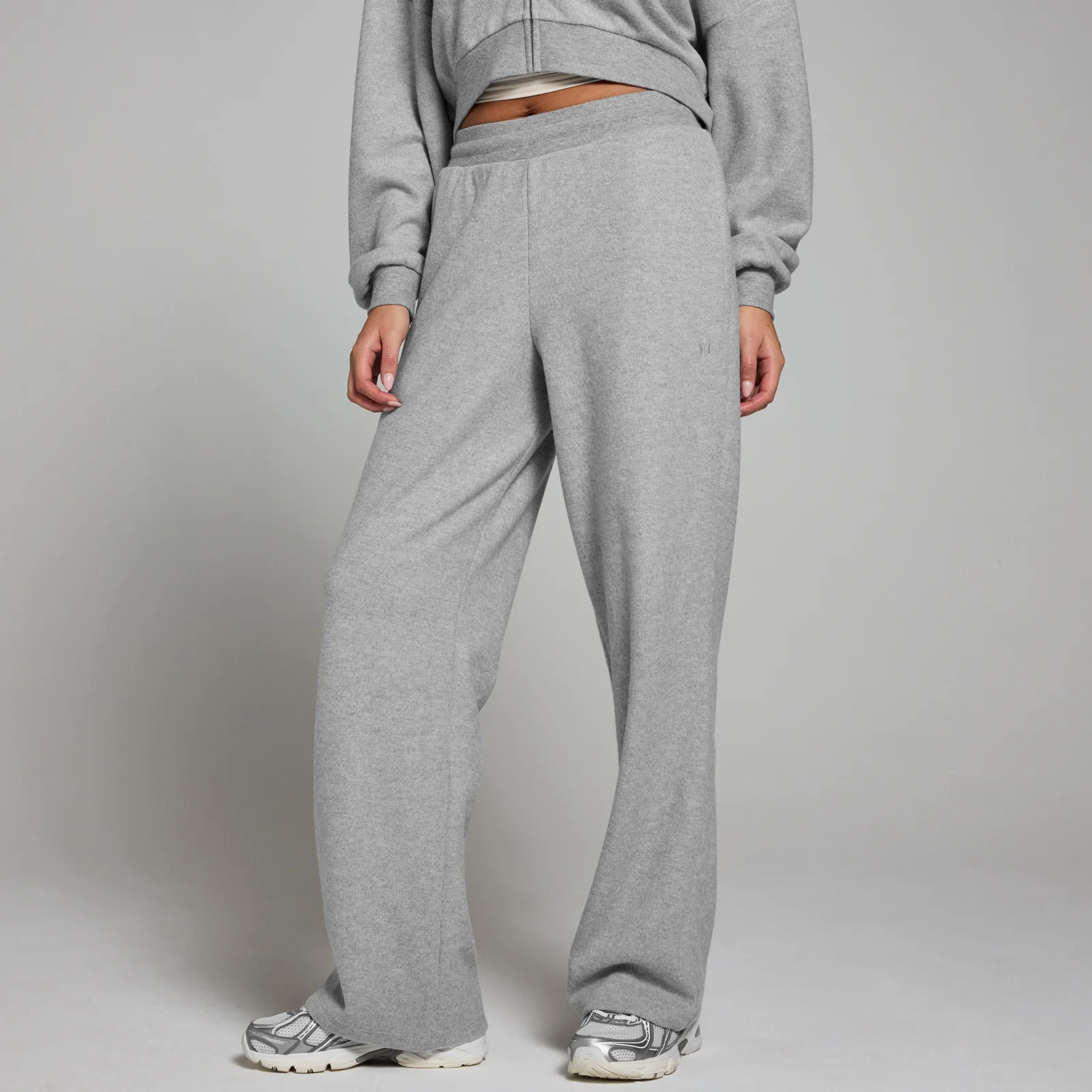 Pantalon de jogging coupe droite MP Soft Touch pour femme – Gris chiné - XL Image 1