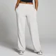 Jogging jambe droite Basics MP femme - Gris chiné clair