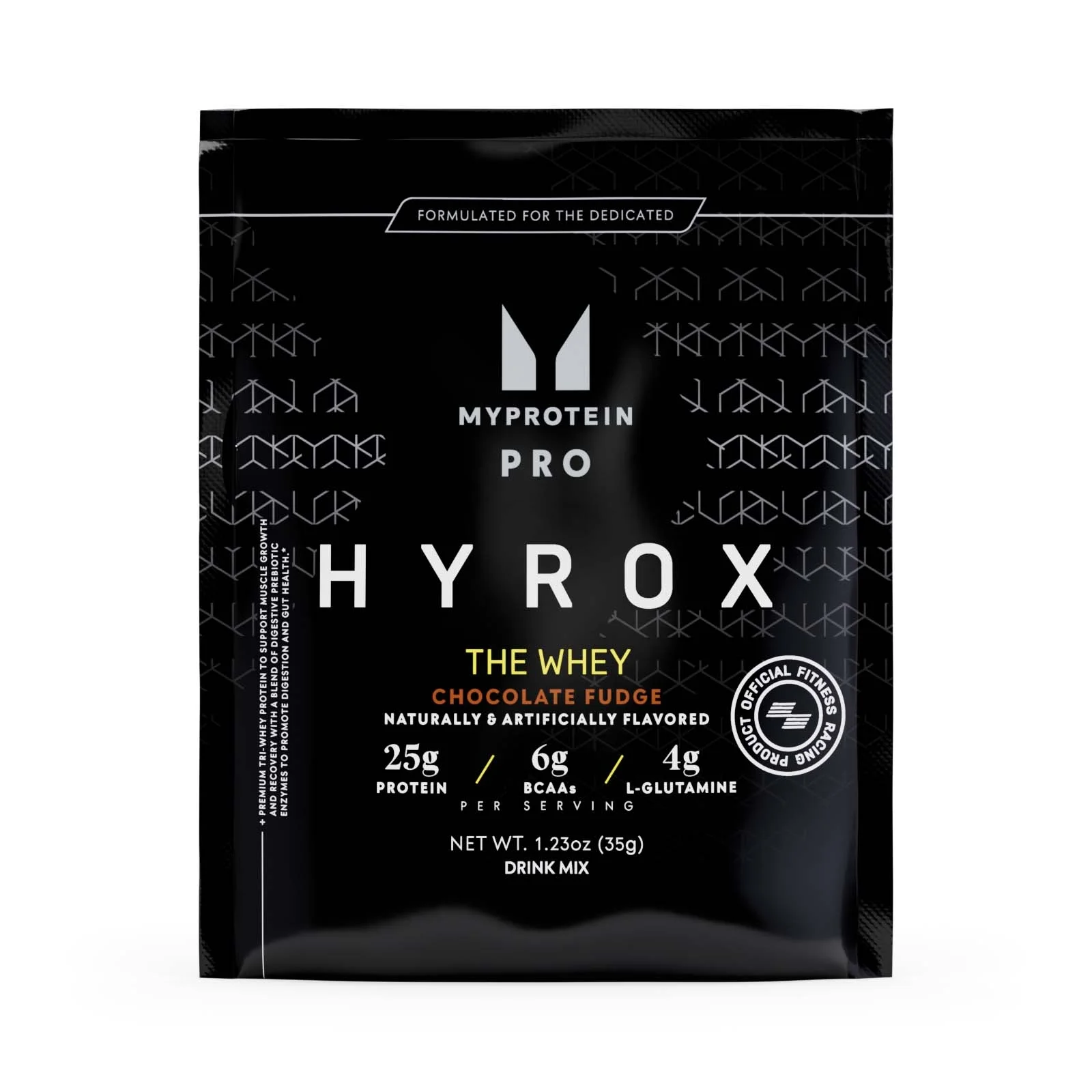 Myprotein PRO Hyrox The Whey Sample - 1portions - Chocolate Fudge Image 1