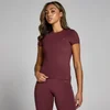 T-shirt moulant à manches courtes MP Tempo pour femmes – Baie foncée