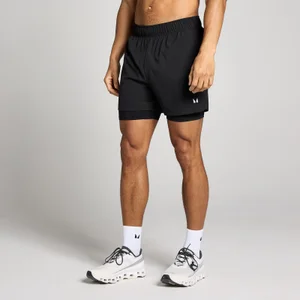 Short d’entraînement 2-en-1 avec entrejambe de 13 cm MP pour homme – Noir - Size XL