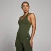 Débardeur sans coutures dos nu MP Tempo femme - Vert forêt