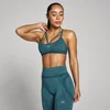 Brassière de sport Hybrid à bretelles MP femme - Bleu sarcelle intense