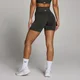 Short Tempo sans coutures froncé MP femme - Gris nuit