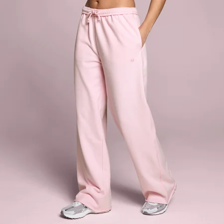 Jogging jambe droite MP Lifestyle femme - Rose poudré