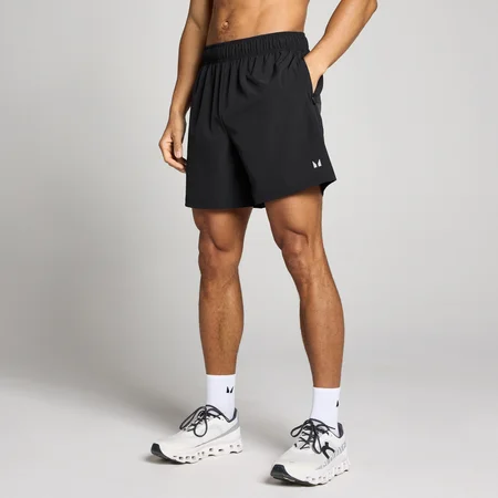 Short tissé d'entraînement MP 7" homme - Noir