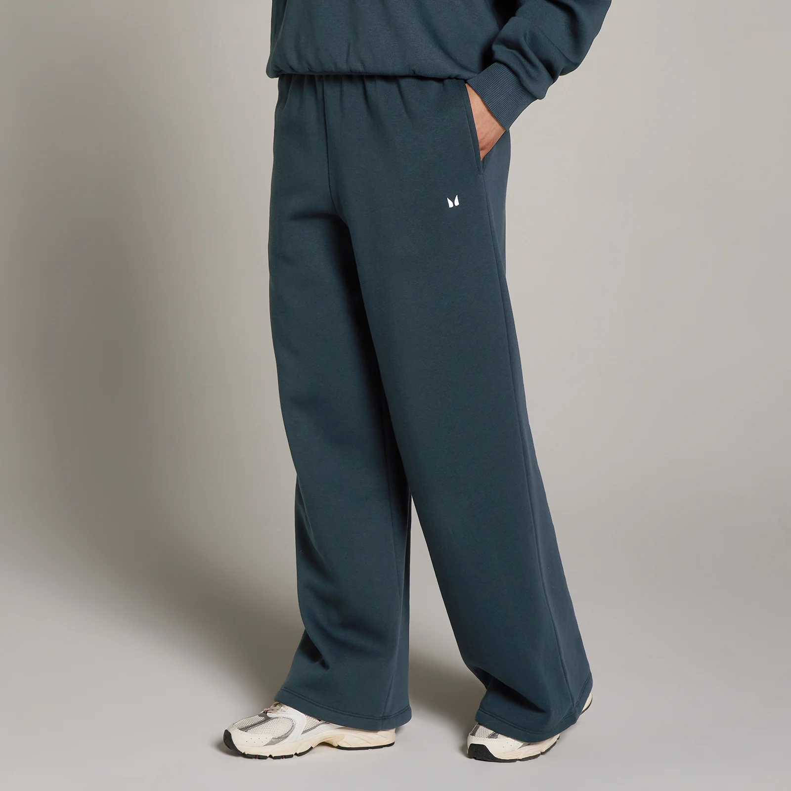 Jogging jambe droite Basics MP femme - Bleu délavé - XS Image 1