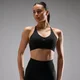 Brassière de sport sans couture Tempo Ultra MP femme - Noir
