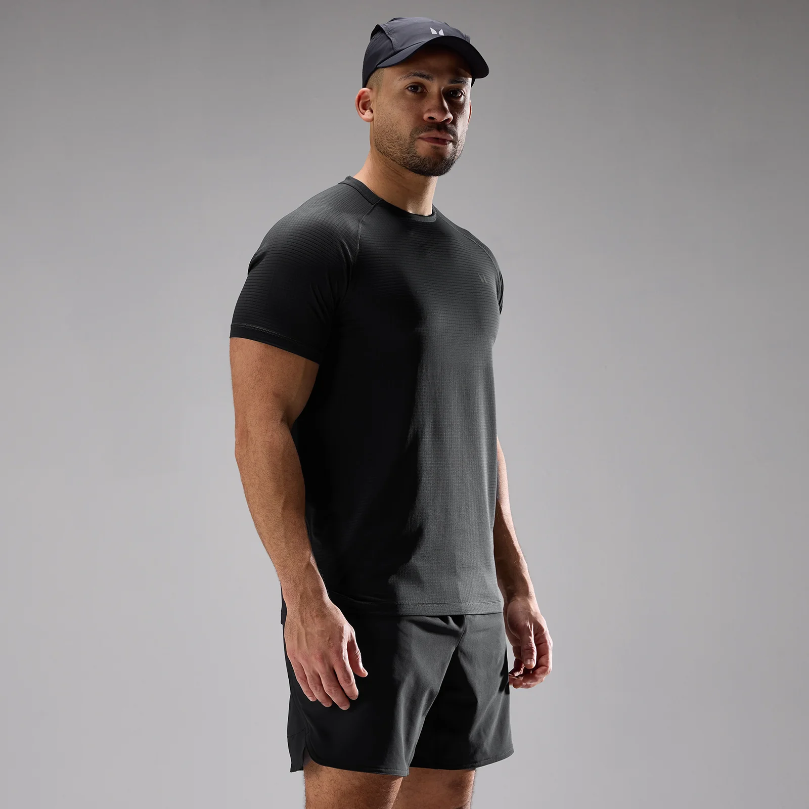 T-shirt gaufré Training Ultra MP homme - Noir - XS Image 1