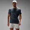 T-shirt à texture gaufrée MP Training Ultra homme - Gris ancre