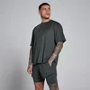T-shirt Hybrid Oversized Mesh MP homme - Noir délavé