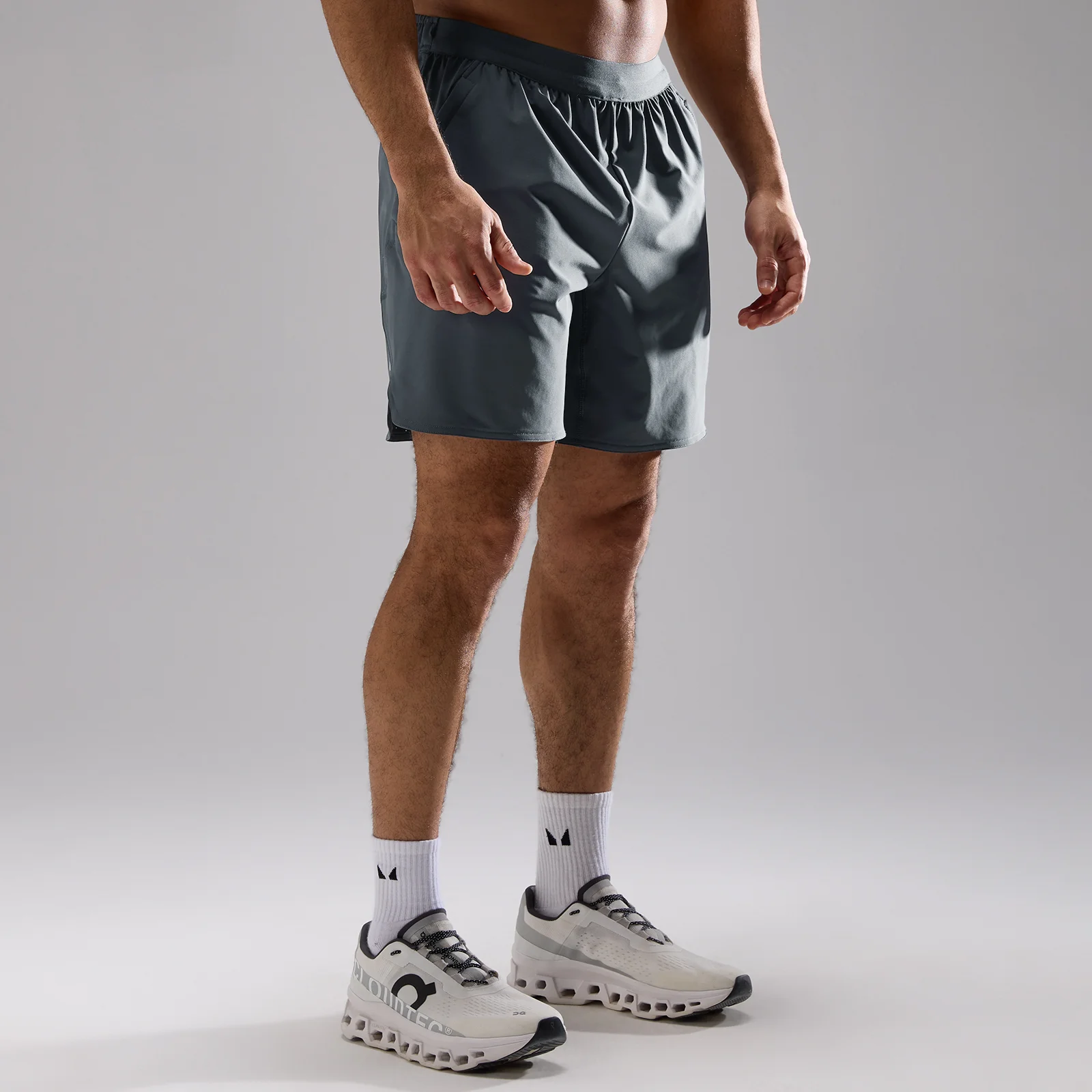 Short d'entraînement Ultra MP homme 7" - Gris ancre - XS Image 1