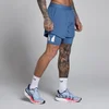 Short Hybrid 5" 2-en-1 MP homme - Bleu ardoise