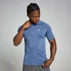 T-shirt sans couture graphique Tempo Pillar MP homme - Bleu ardoise
