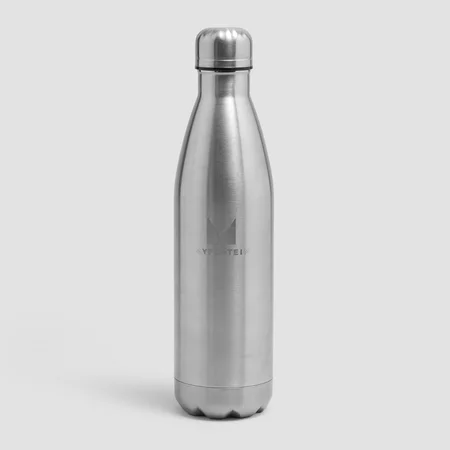 Gourde en métal recyclé Myprotein 750 ml - Argent