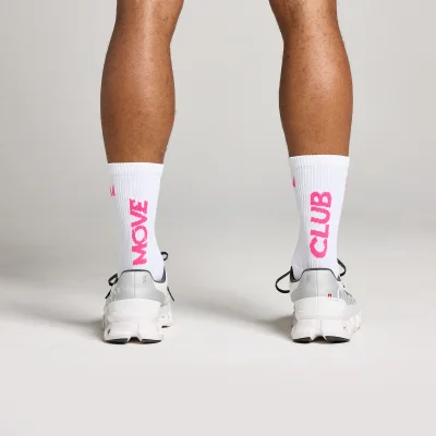 Chaussettes de running MP Move Club (lot de 2) - Rose bonbon - UK 2-5 Image 6