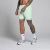 Short tissé MP Training 5" 2 en 1 homme - Citron vert clair