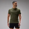 T-shirt sans couture Velocity Ultra MP homme - Olive poussiéreux