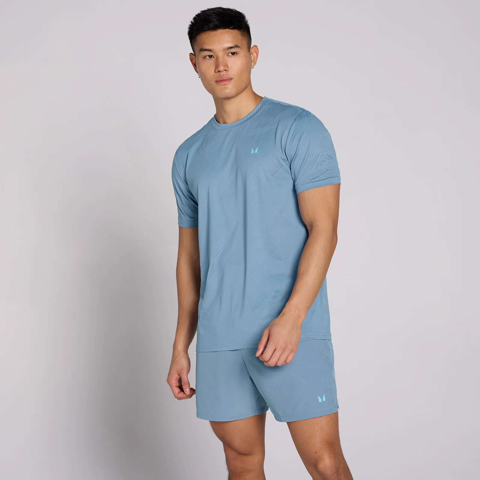 T-shirt graphique Active Training Pillar MP homme - Bleu brume - XS Image 1