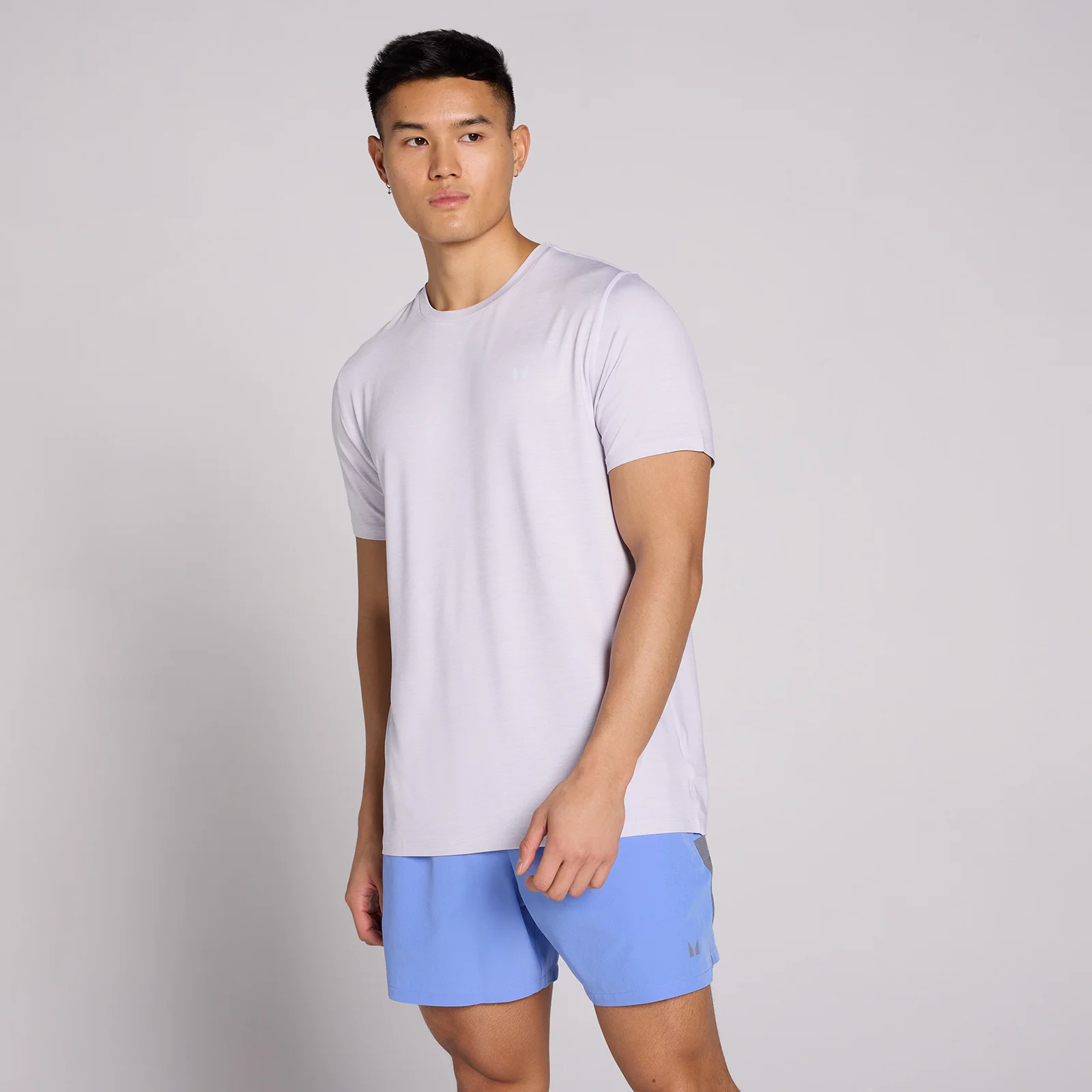 T-shirt MP Tempo Marl homme - Gris lilas - XS Image 1