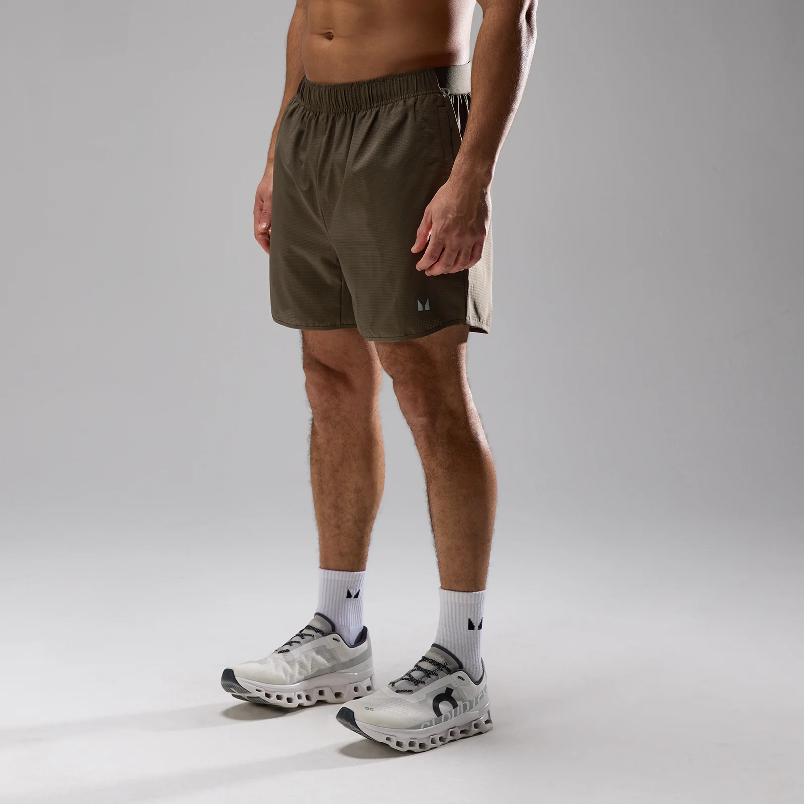 Short mesh ultra 2-en-1 Velocity MP 12,5 cm homme - Terre - XS Image 1