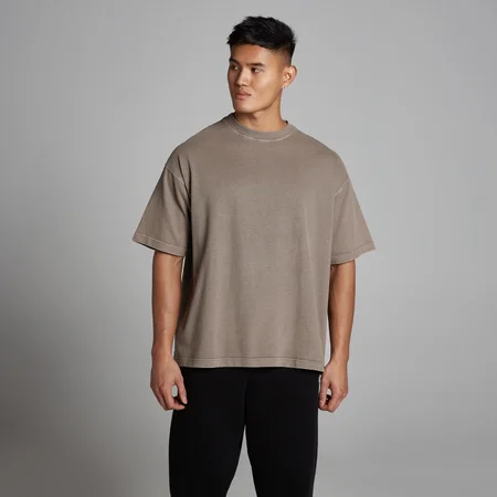 T-shirt MP en coton oversize délavé homme - Falcon