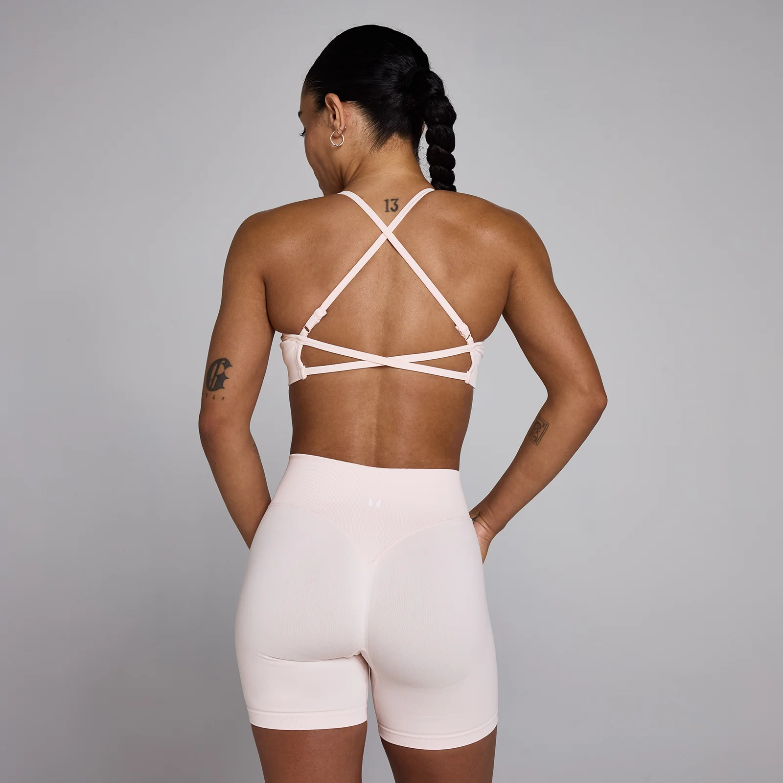 Brassière à bretelles sans coutures Lift MP femme - Rose pâle - XS Image 1