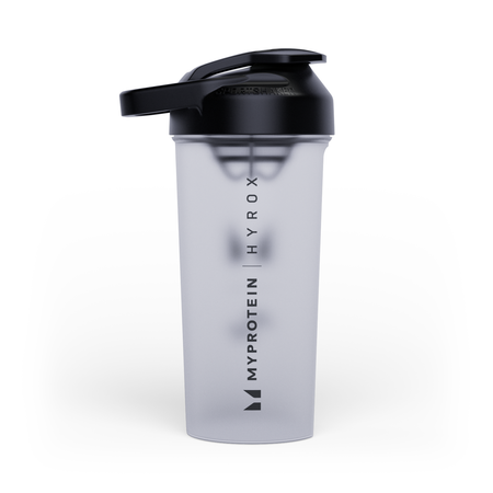 Shaker Myprotein X Sportshaker Hyrox plastique - Transparent