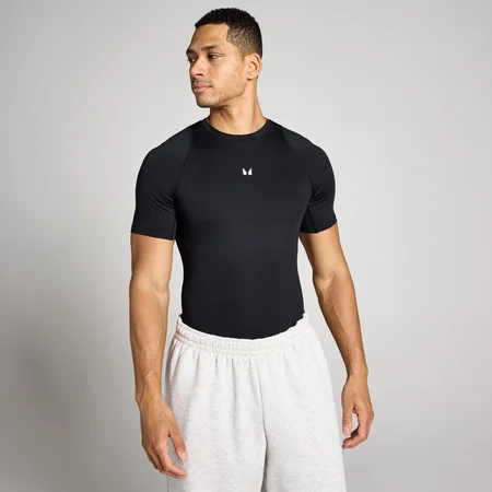 Sous-couche manches courtes Training MP homme - Noir