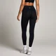 Legging sans coutures scrunch Tempo MP femme - Noir
