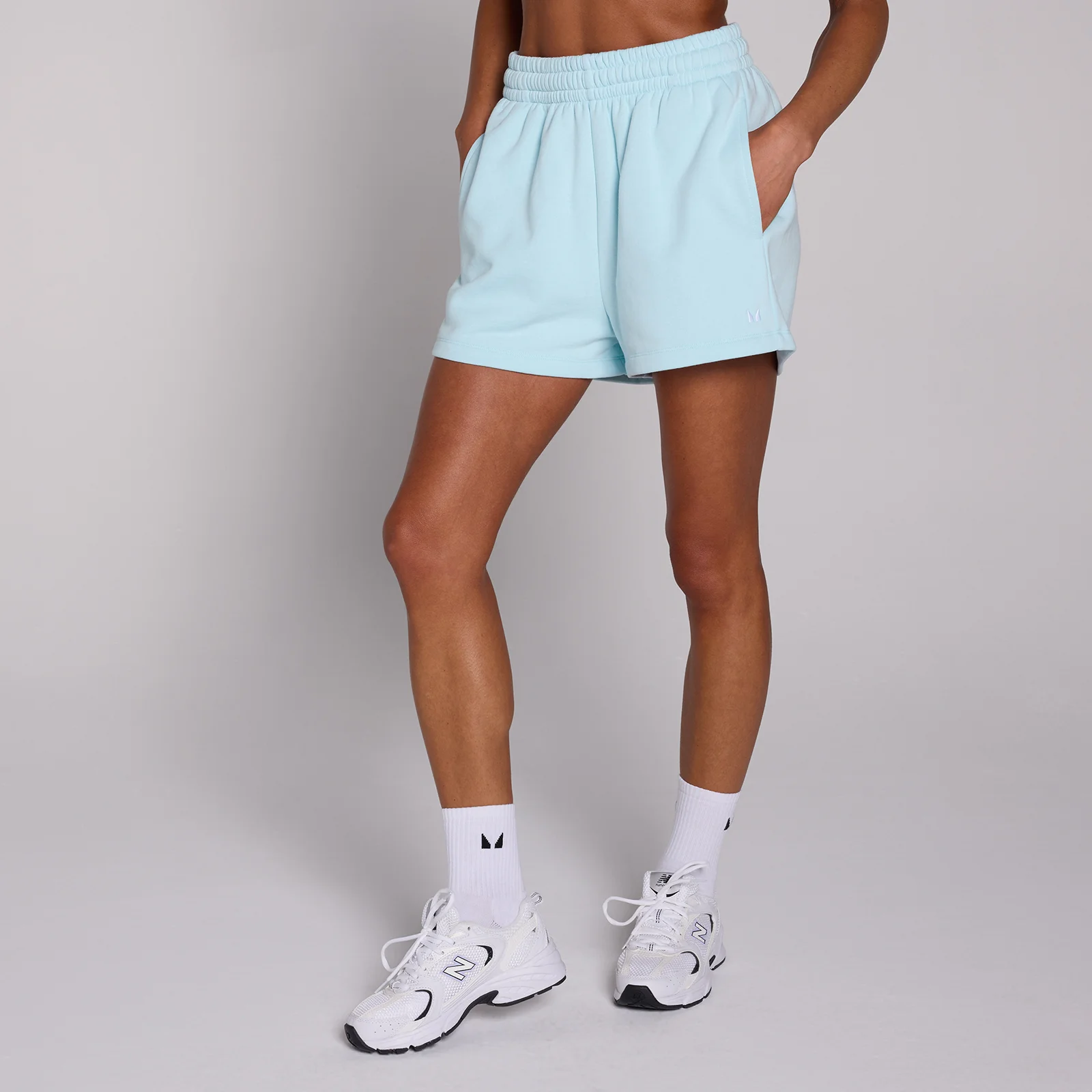Short sweat Basics MP femme - Bleu ciel - S Image 1