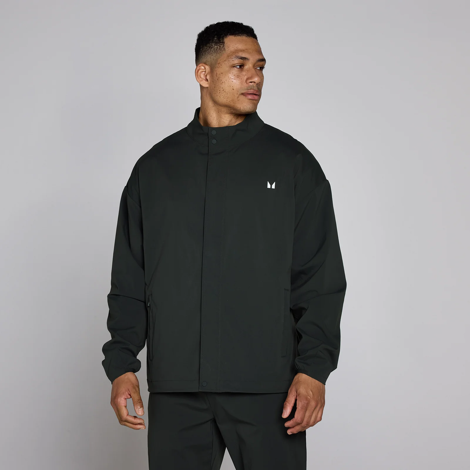 Veste hybride en nylon MP homme - Noir délavé - M Image 1