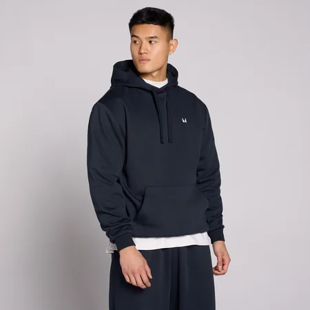 Sweat à capuche MP Rest Day homme - Bleu marine foncé