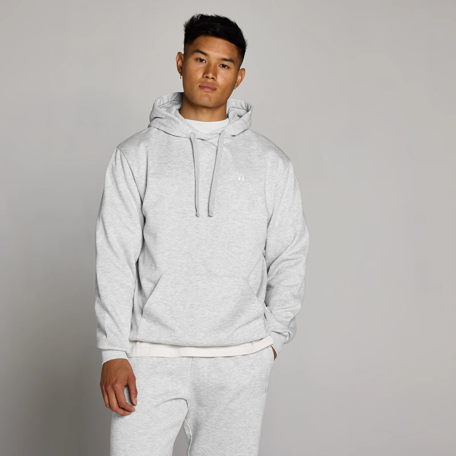 Sweat à capuche Rest Day MP homme - Gris chiné clair - XXL Image 1