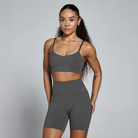 Brassière de sport Tempo MP femme - Gris foncé