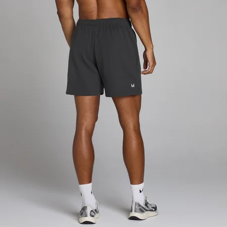 Short sweat MP homme 5" à dos bouclette - Noir délavé
