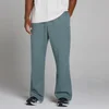 Jogging oversize jambe droite - Bleu futur