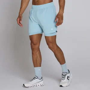 Short d'entraînement 2-en-1 5" Training MP homme - Glace - Size M