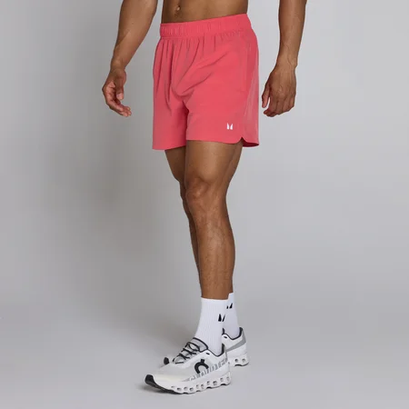 Short tissé Training MP 5" homme - Rouge vif