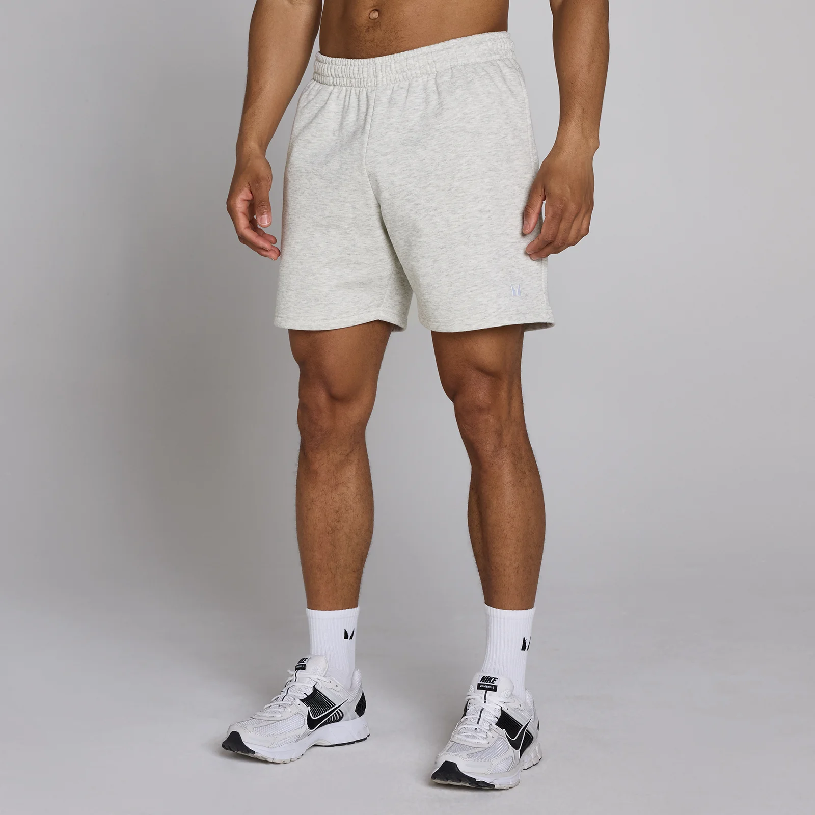 MP Men's Rest Day 7" Sweat Short - Light Grey Marl - L Image 1